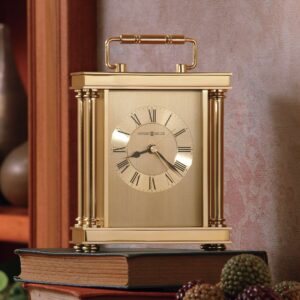 Polished Brass Carriage Alarm Clock - alternate product view 2