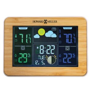 Bamboo Wireless Weather Alarm Clock - main product view
