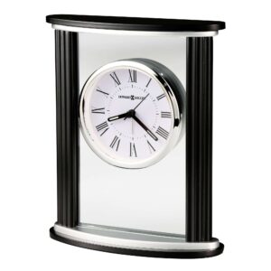 Black Satin Suspended-Dial Alarm Clock - alternate product view 2