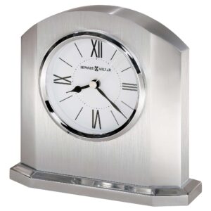Brushed Aluminum Arched Alarm Clock - main product view