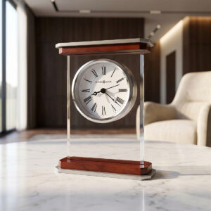 Satin Rosewood Bracket Alarm Clock - main product view